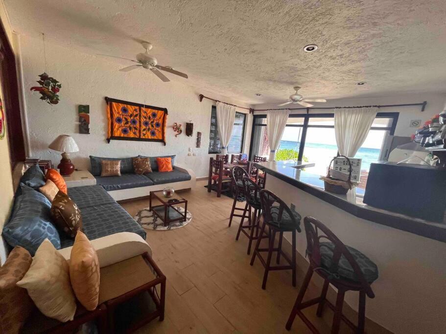Beachfront Akumal Half Moon Bay المظهر الخارجي الصورة