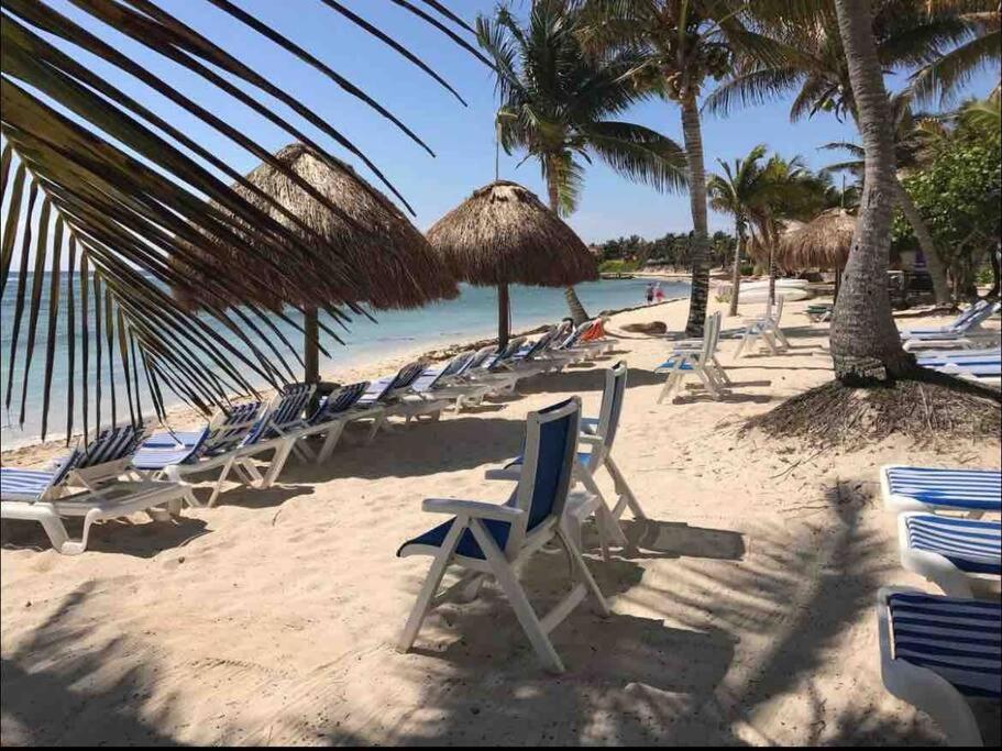 Beachfront Akumal Half Moon Bay المظهر الخارجي الصورة