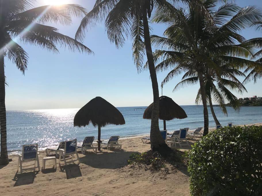 Beachfront Akumal Half Moon Bay المظهر الخارجي الصورة