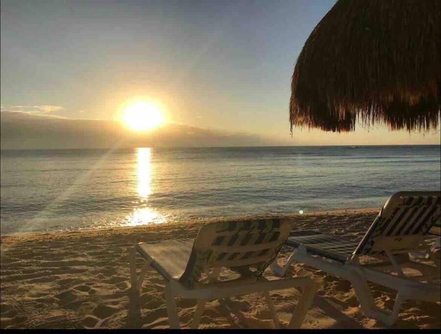 Beachfront Akumal Half Moon Bay المظهر الخارجي الصورة