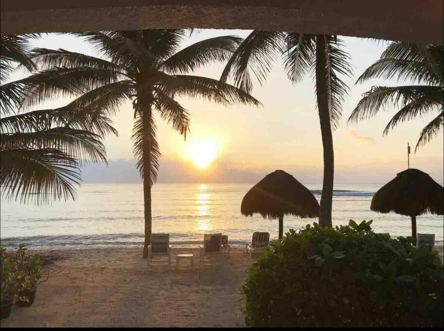 Beachfront Akumal Half Moon Bay المظهر الخارجي الصورة
